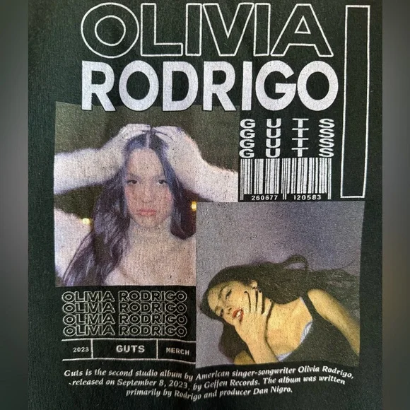Olivia Rodrigo Graphic T-Shirts - Picture 6 of 7
